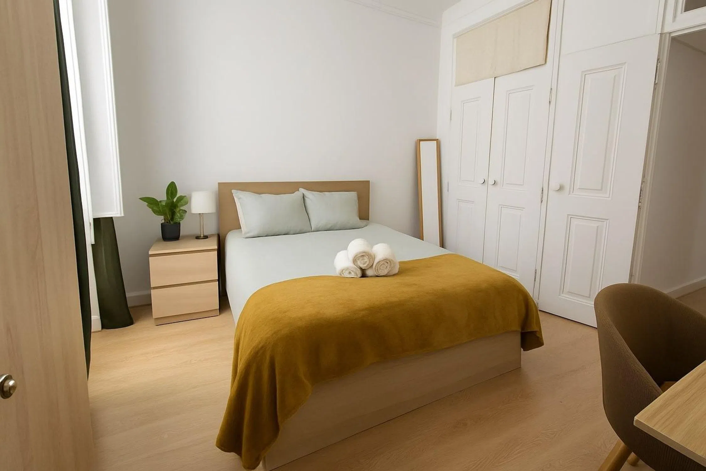 Modern 1 Bedroom Furnished Room for Rent in Estrela – Prime Location with Easy Transport