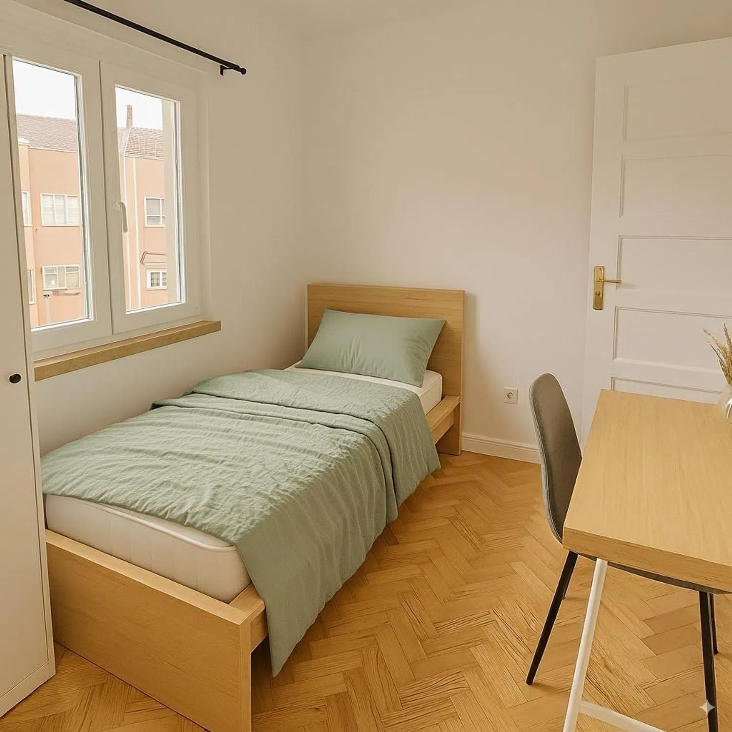 Modern 1 Bedroom Furnished Room for Rent in Arroios – Prime Location with Easy Transport