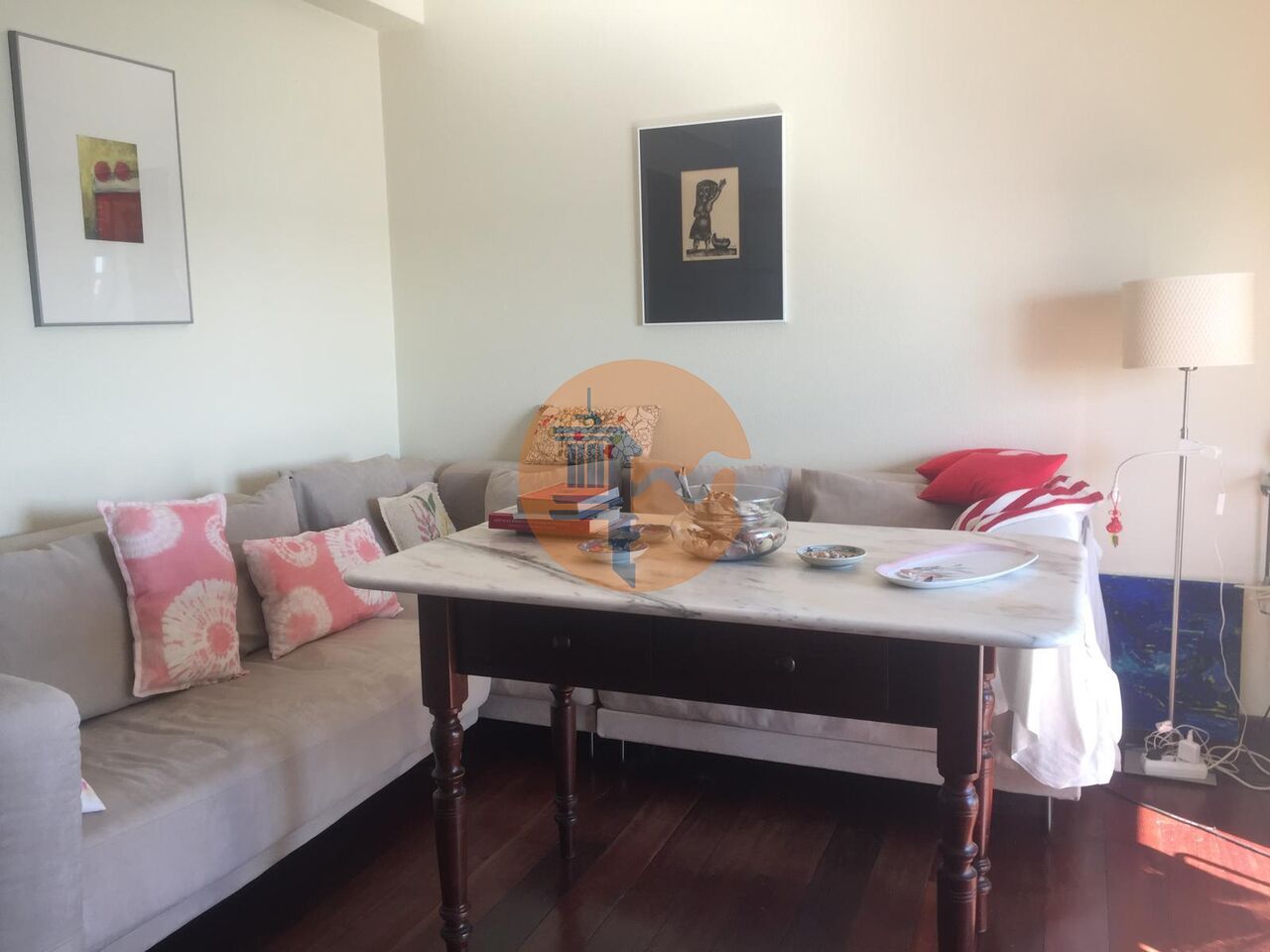 1-Bedr. flat on the first line of the Guadiana River. Rent from October to May